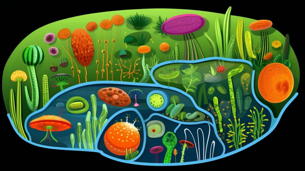 plant cell organization